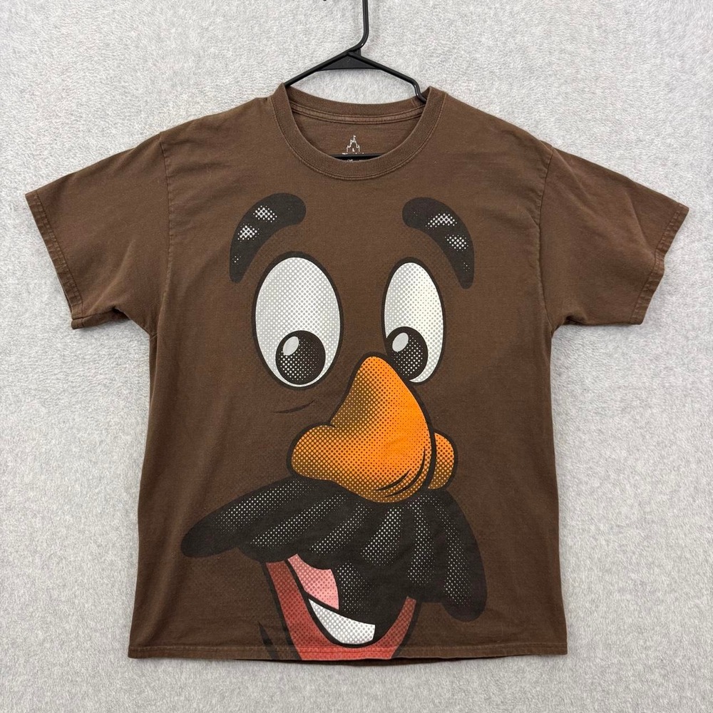 Disneyland Resort Mr. Potato Head Brown Graphic T-Shirt Men's Large L SKU 535